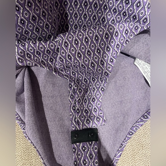 Zara open back collared bodysuit purple - Picture 6 of 6